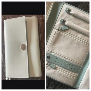 NEW! Pottery Barn Travel Jewelry Pouch by Wolf